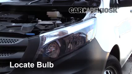 2019 Mercedes-Benz Metris 2.0L 4 Cyl. Turbo Mini Cargo Van Lights Daytime Running Light (replace bulb)
